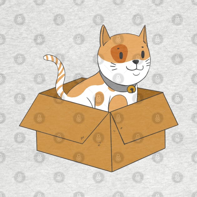 Cat in a box! by blackproxima